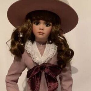 Jan McLean Designs Porcelain Doll  Claudia Rose